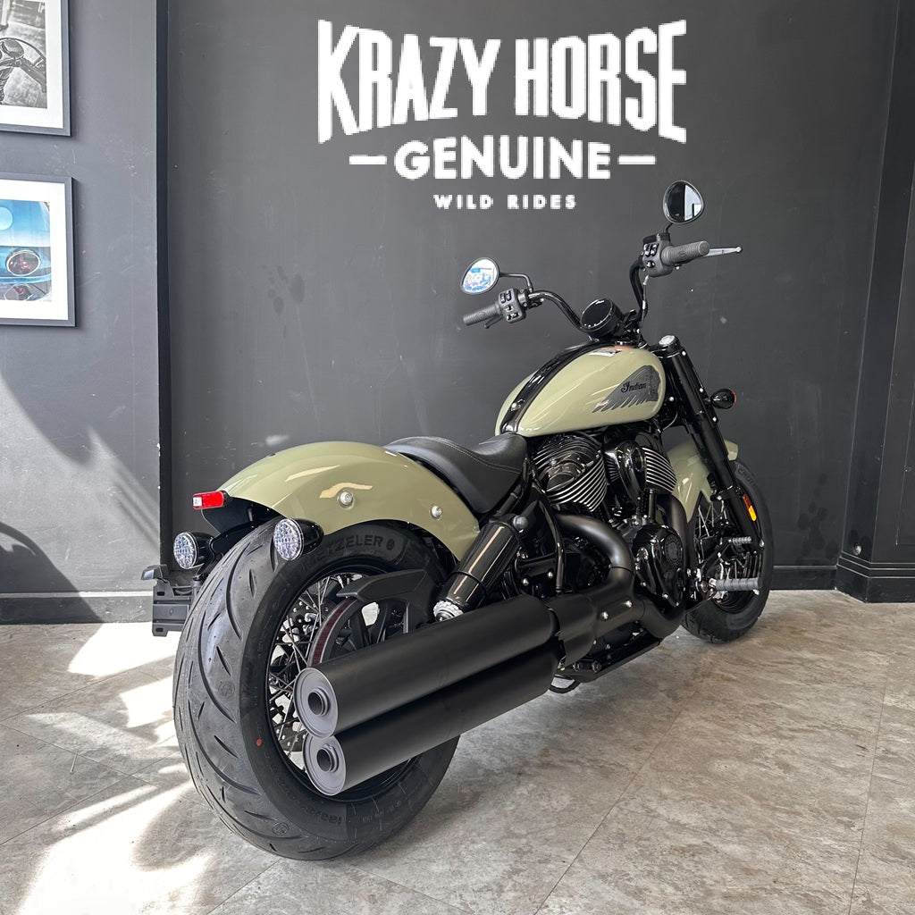INDIAN CHIEF BOBBER DARKHORSE ’26 M/Y - MOSS GREEN