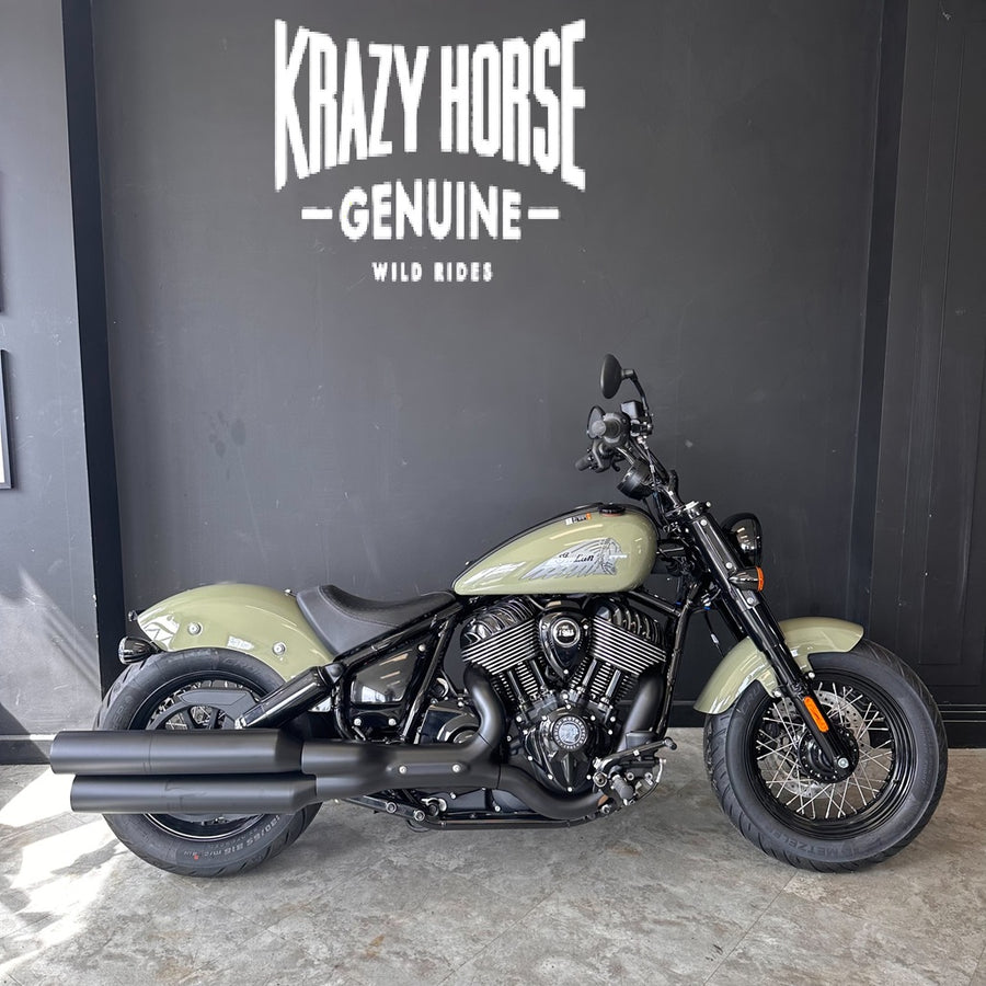 INDIAN CHIEF BOBBER DARKHORSE ’26 M/Y - MOSS GREEN