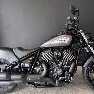INDIAN CHIEF DARK HORSE - BLACK SMOKE