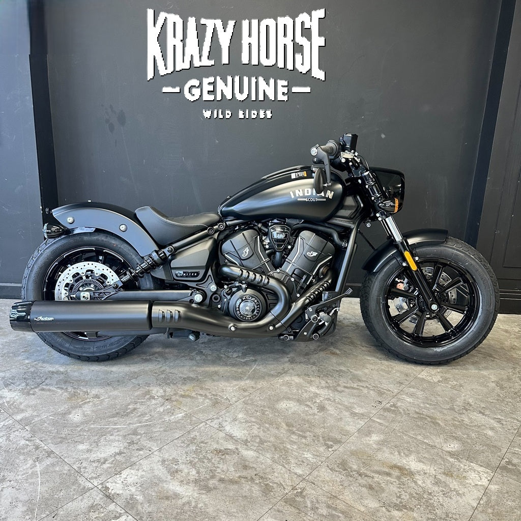 INDIAN SCOUT BOBBER LIMITED+TECH - BLACK SMOKE