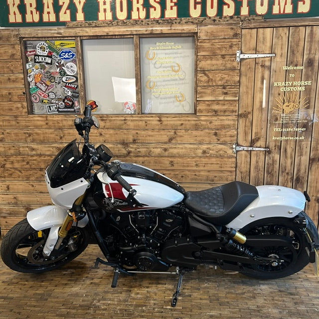 INDIAN SCOUT 101 - GHOST WHITE PEARLESCENT