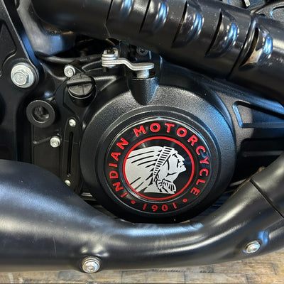 INDIAN SCOUT 101 - Sunset red with Graphics - Preloved