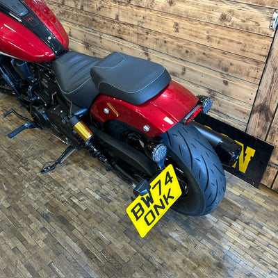 INDIAN SCOUT 101 - Sunset red with Graphics - Preloved