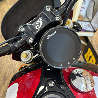 INDIAN SCOUT 101 - Sunset red with Graphics - Preloved