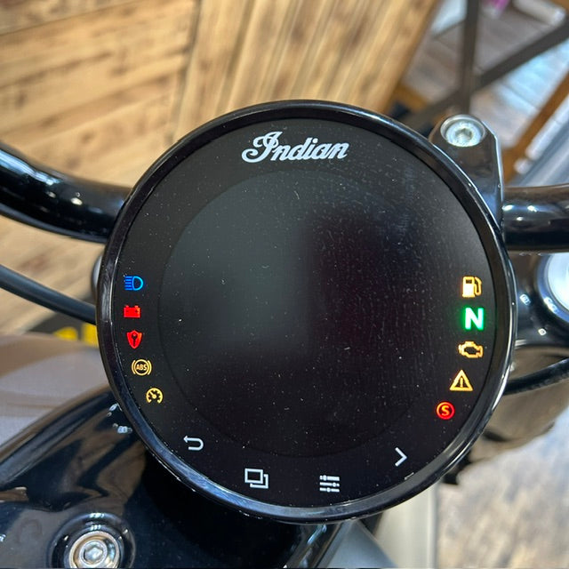 INDIAN CHIEF BOBBER DARK HORSE - Titanium smoke - PreLoved