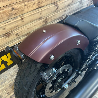 INDIAN SCOUT BOBBER BASE - Maroon smoke