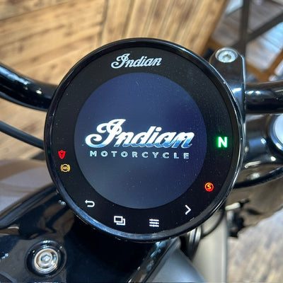 INDIAN CHIEF BOBBER DARK HORSE - Titanium smoke - PreLoved