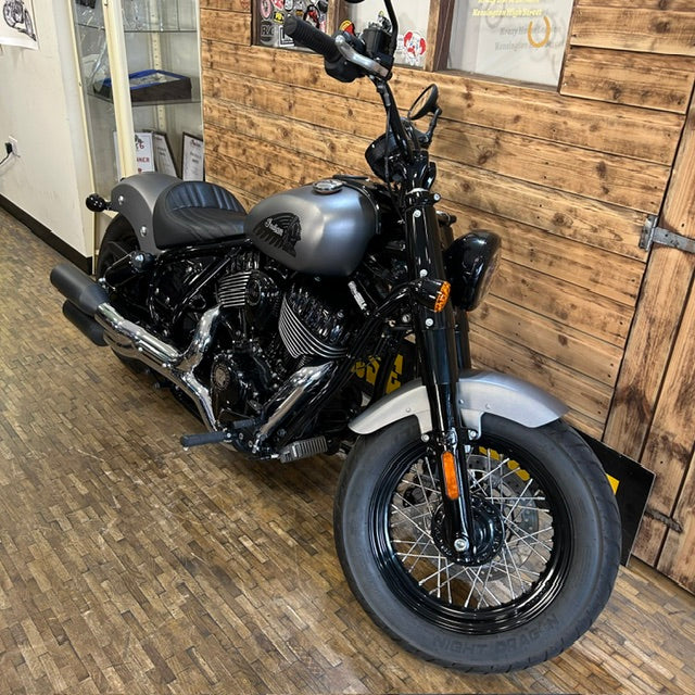 INDIAN CHIEF BOBBER DARK HORSE - Titanium smoke - PreLoved