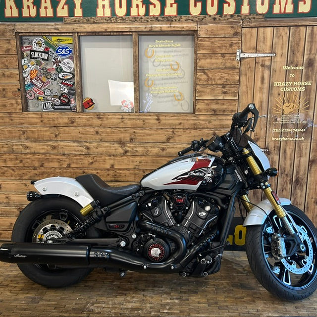 INDIAN SCOUT 101 - GHOST WHITE PEARLESCENT