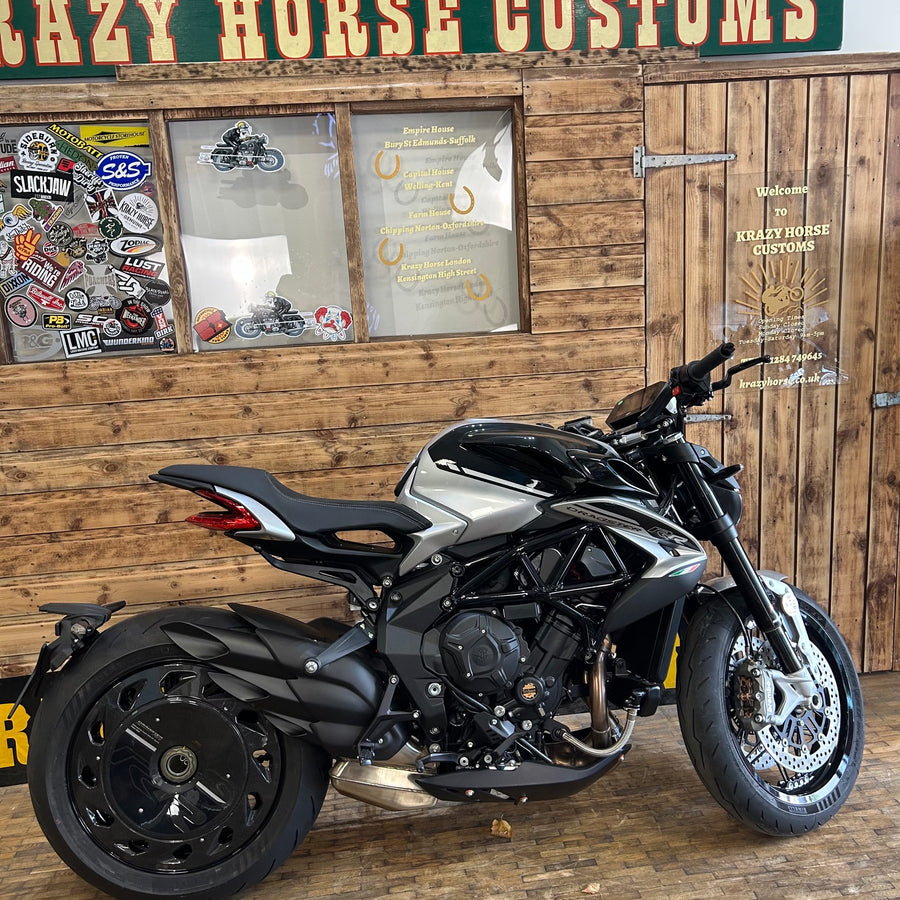 MV AGUSTA DRAGSTER RR SCS Ottantesimo (80) - SILVER/BLACK