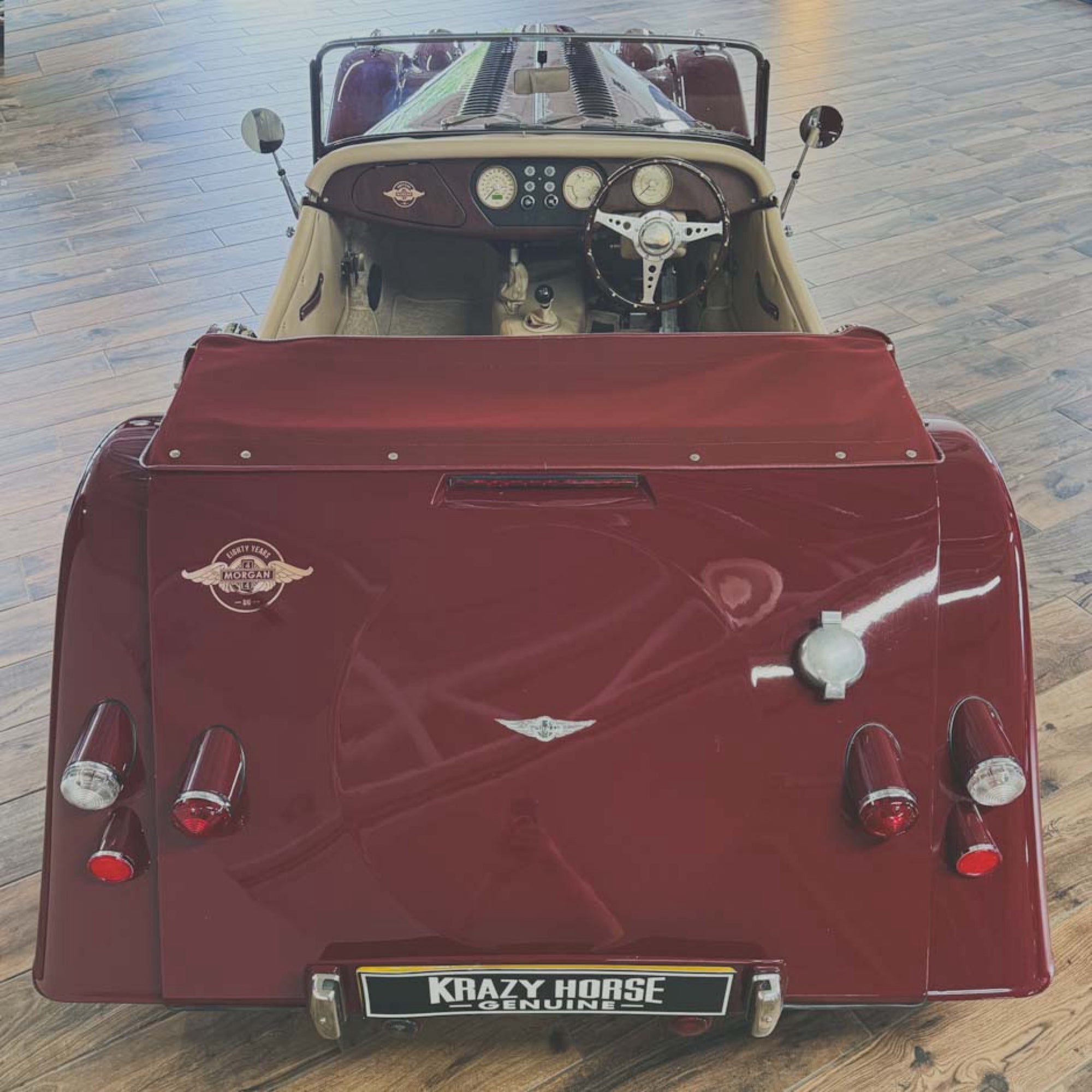 Morgan 4/4 80th Anniversary - 80th Anniversary Red