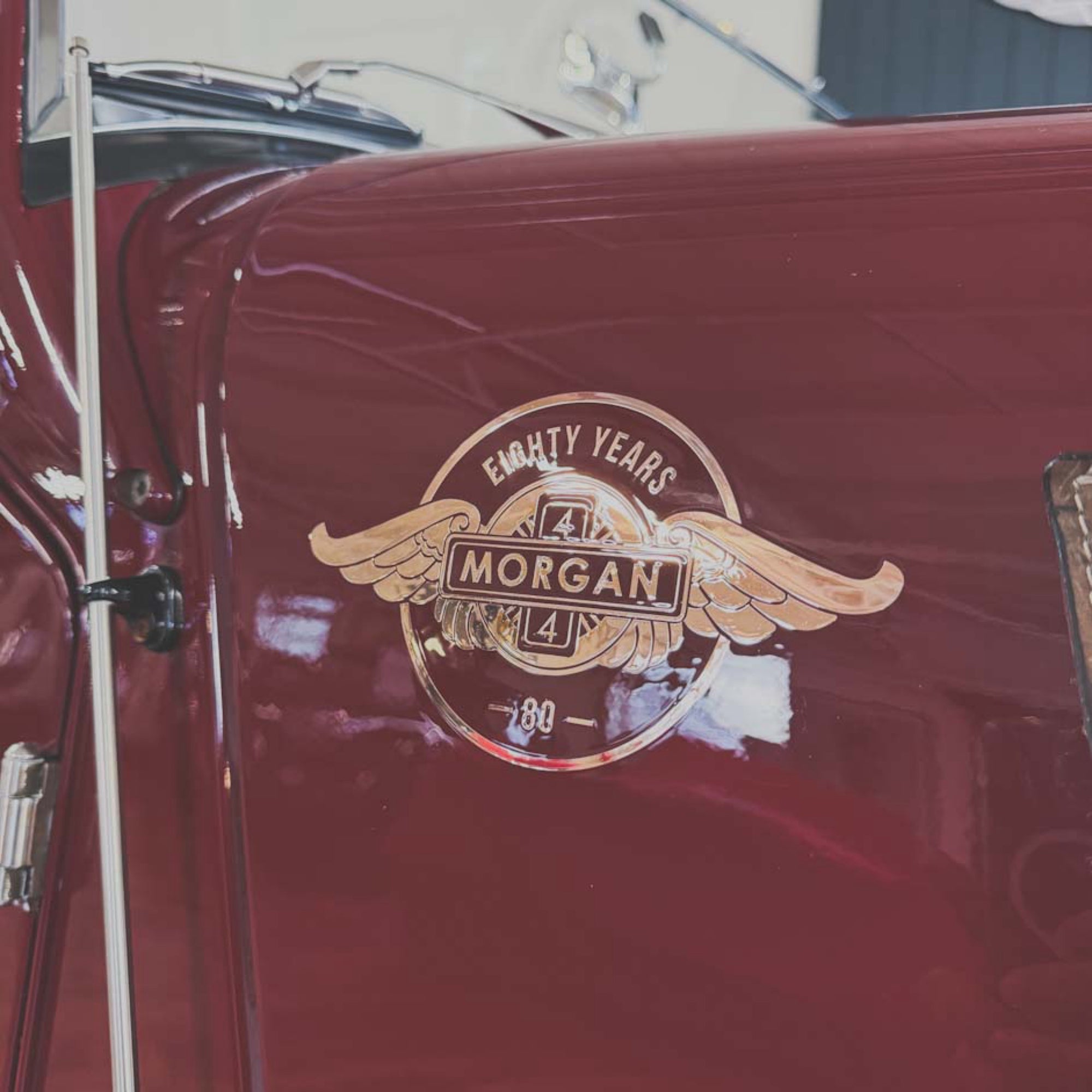 Morgan 4/4 80th Anniversary - 80th Anniversary Red