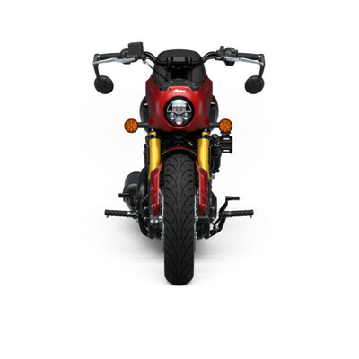 2025 Indian 101 Scout - Sunset Red Metallic with Graphics or Ghost White Metallic with Graphics