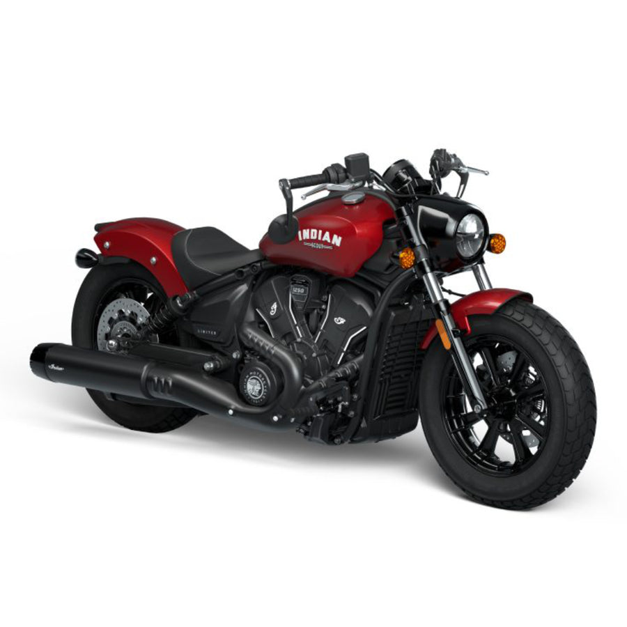 2025 Indian Scout Bobber Limited - Black Smoke or Sunset Red Smoke