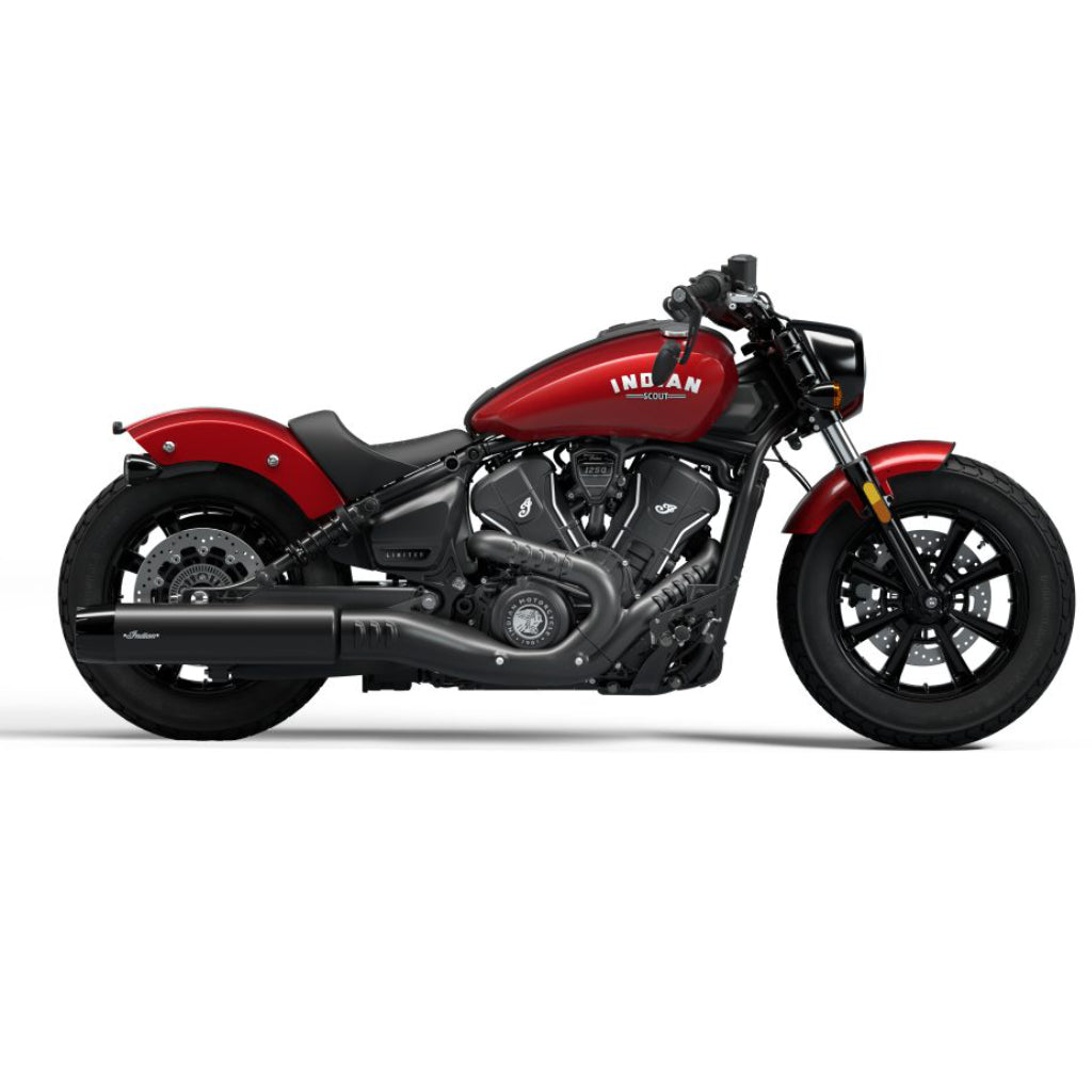 2025 Indian Scout Bobber Limited - Black Smoke or Sunset Red Smoke