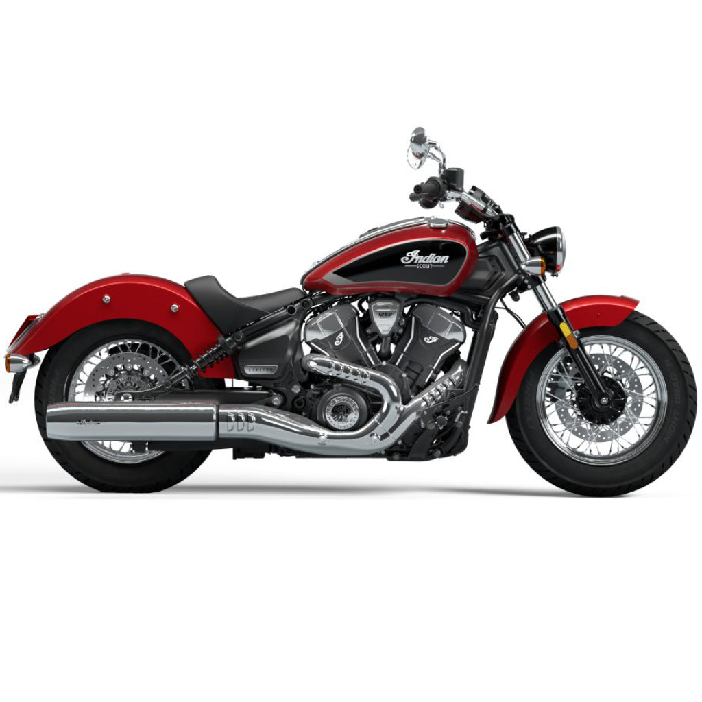 2025 Indian Scout Classic Limited + Tech - Ghost White Metallic or Sunset Red Metallic