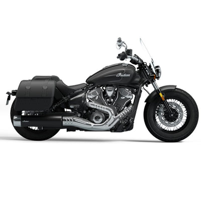 2025 Indian Super Scout - Black Smoke with Graphics or Maroon Metallic with Graphics