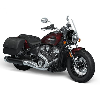 2025 Indian Super Scout - Black Smoke with Graphics or Maroon Metallic with Graphics