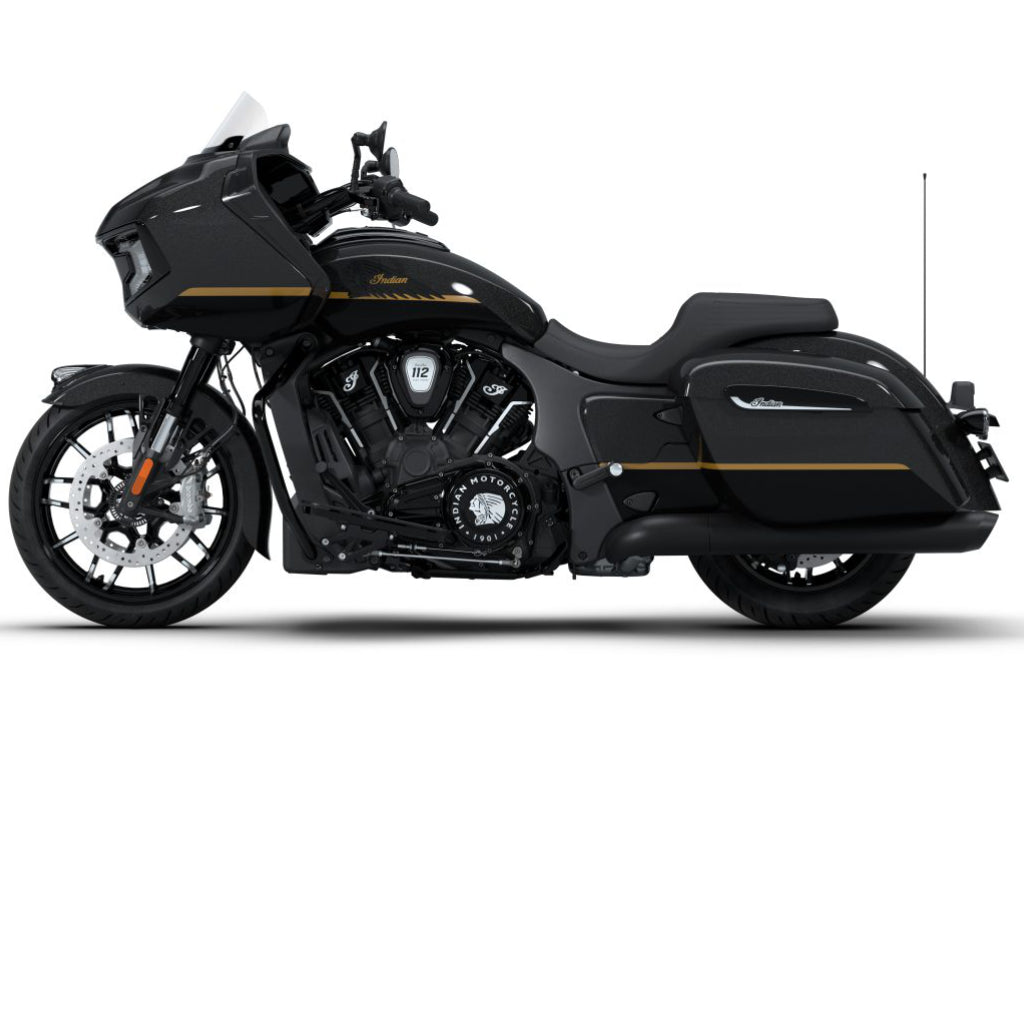 2026 Indian Challenger Dark Horse with 112 Package - Black Crystal with Black Metallic or Chalk with Black Smoke