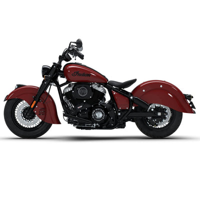 2026 INDIAN CHIEF VINTAGE ’26 NEW MODEL - BLACK METALLIC/NDIAN MOTORCYCLE RED