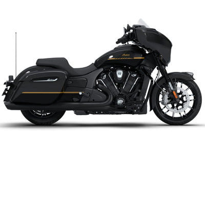 2026 Indian Chieftain PowerPlus Dark Horse - Black Crystal with Black Metallic or Chalk with Black Smoke