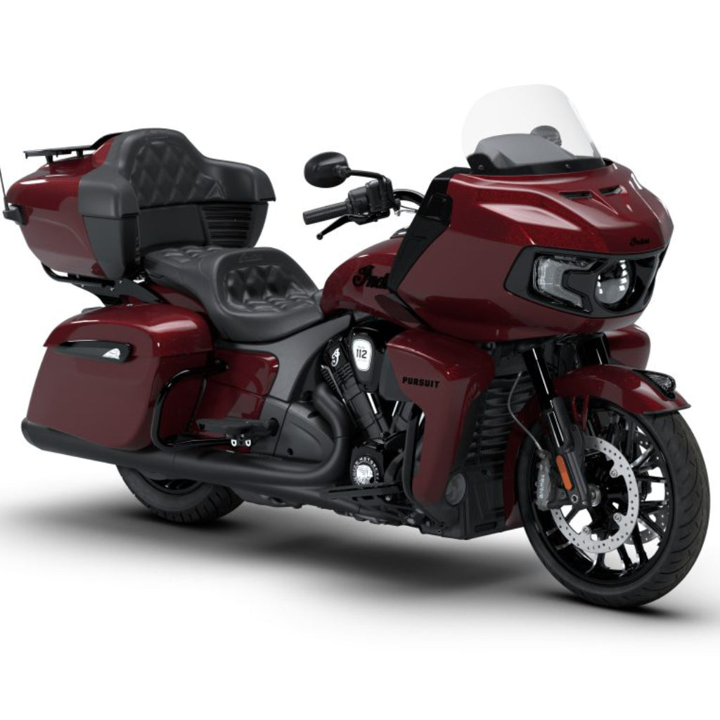 2026 Indian Pursuit Dark Horse with 112 Package - Heavy Metal - Maroon Metallic