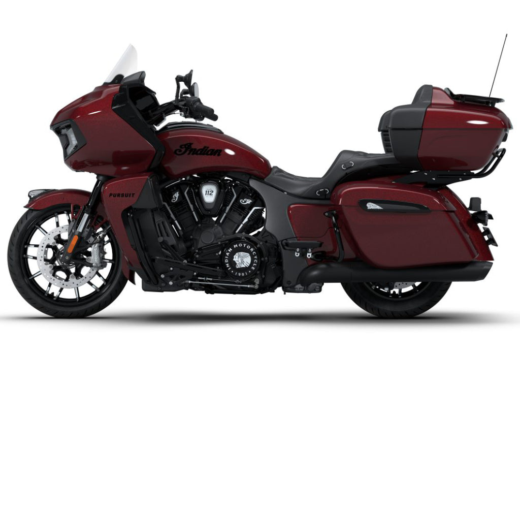 2026 Indian Pursuit Dark Horse with 112 Package - Heavy Metal - Maroon Metallic
