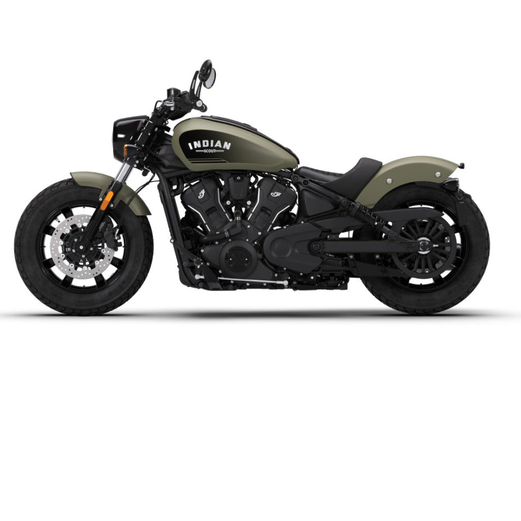 2026 Indian Scout Bobber limited + TechTrim - Moss Green Smoke