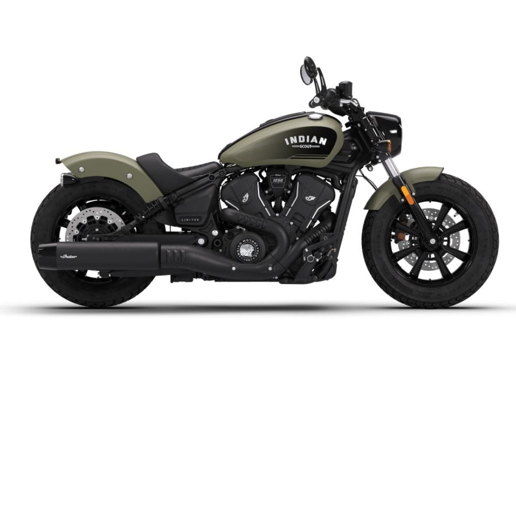 2026 Indian Scout Bobber limited + TechTrim - Moss Green Smoke