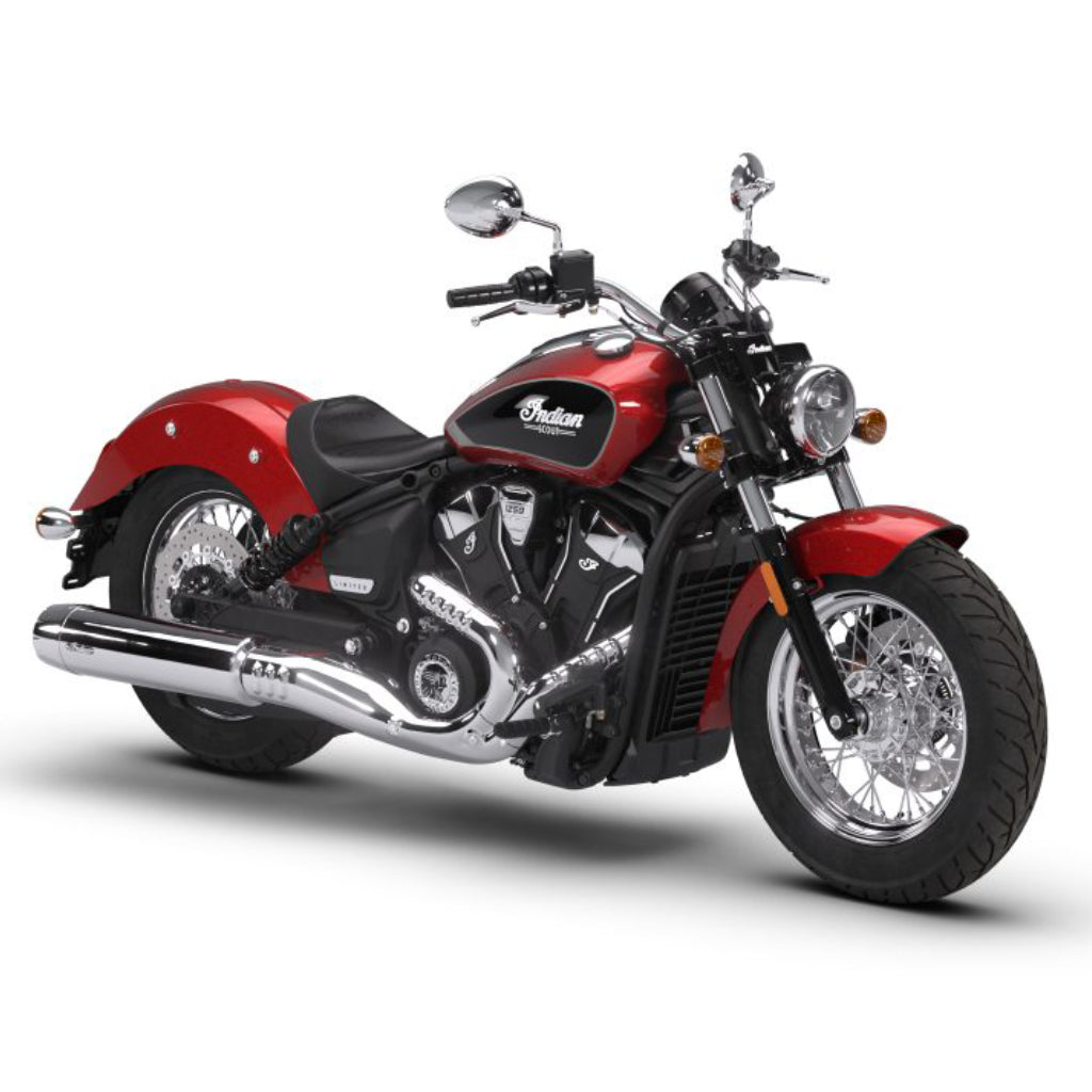2026 Indian Scout Classic limited + tech - Sunset Red Metallic