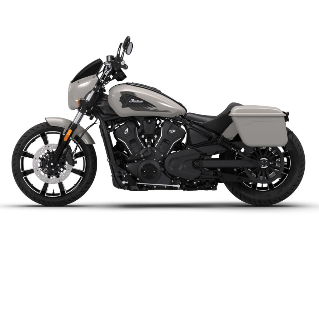 2026 Indian Sport Scout RT Limited + Tech Trim - Sunset Red Metallic with Graphics & Chalk Gloss