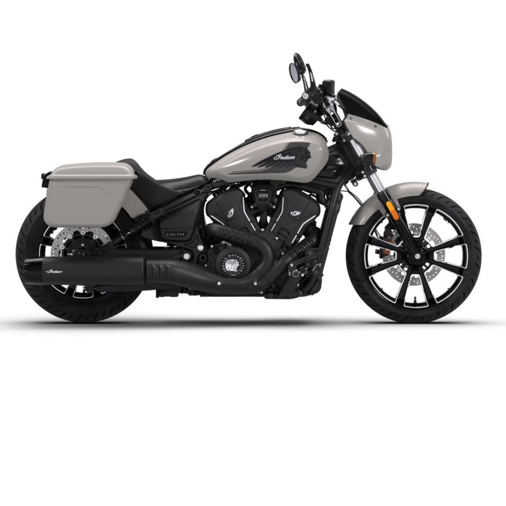 2026 Indian Sport Scout RT Limited + Tech Trim - Sunset Red Metallic with Graphics & Chalk Gloss