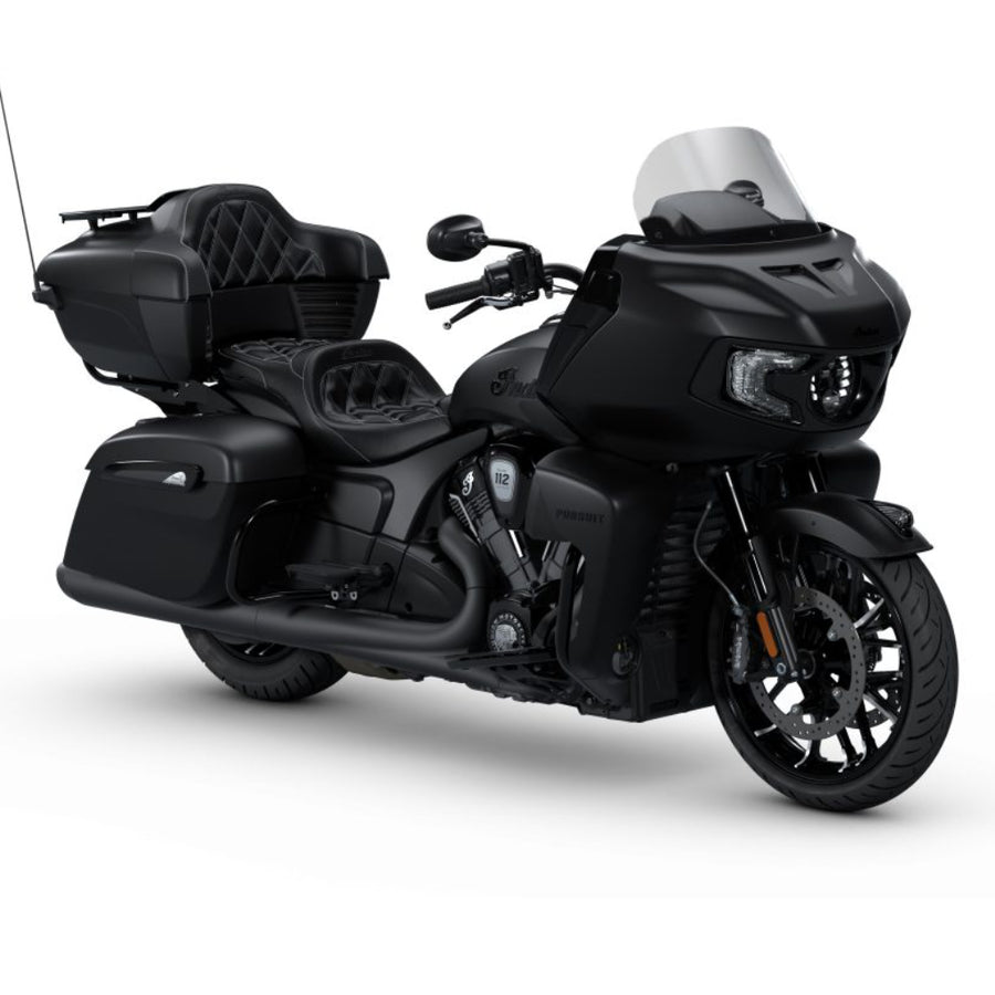 2025 Indian Pursuit Dark Horse with 112 Package - Black Smoke