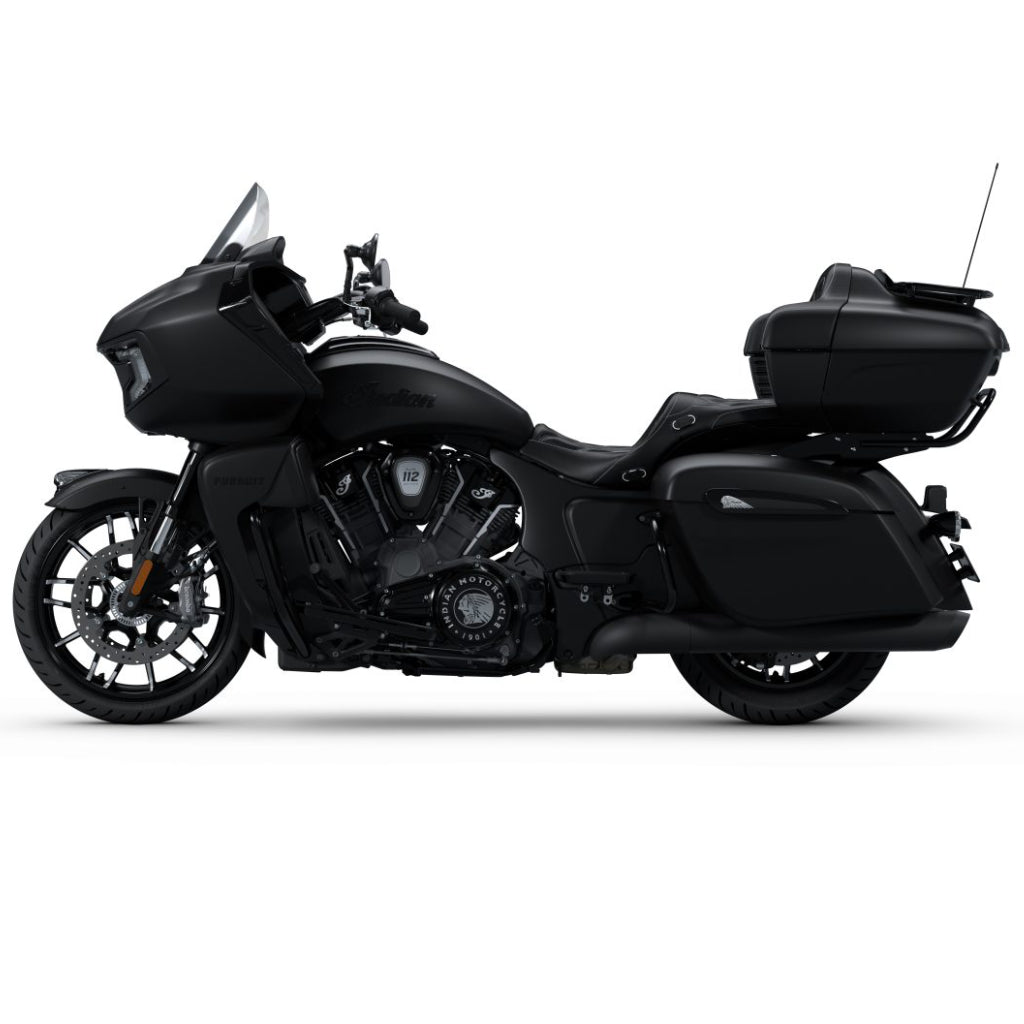 2025 Indian Pursuit Dark Horse with 112 Package - Black Smoke