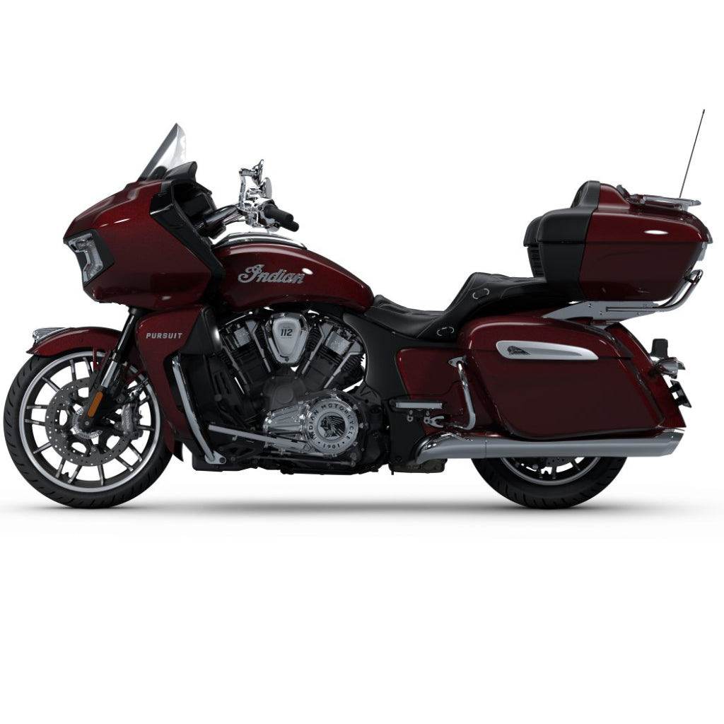 2025 Indian Pursuit Limited with 112 Package - Maroon Metallic