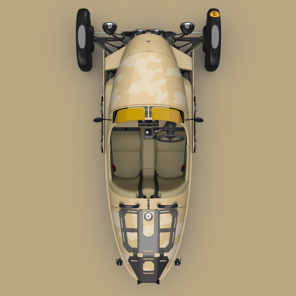 Morgan Super 3 Origins - CHARLIE MIKE