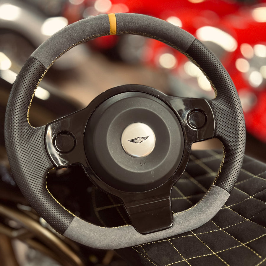 Bespoke Steering Wheels Exclusively at KRAZY HORSE