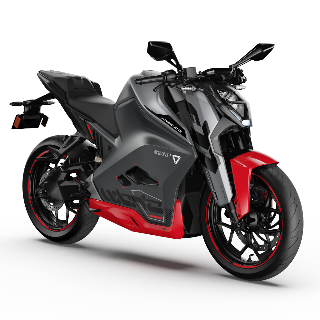 Ultraviolette F77 Mach 2 - Turbo Red, Afterburner Yellow, Asteroid Grey and Stealth Grey