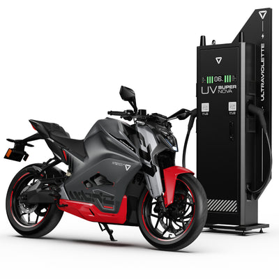 Ultraviolette F77 Mach 2 - Turbo Red, Afterburner Yellow, Asteroid Grey and Stealth Grey