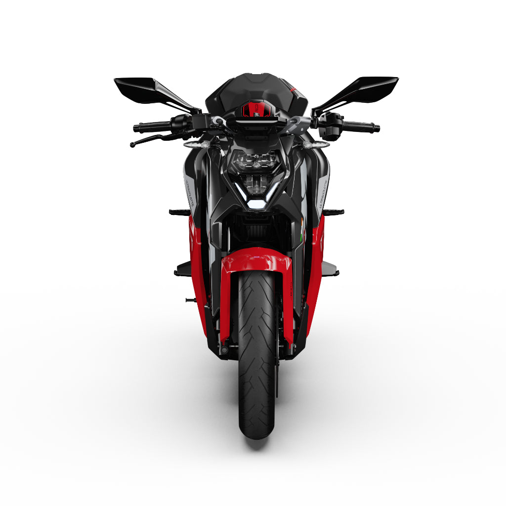 Ultraviolette F77 Mach 2 - Turbo Red, Afterburner Yellow, Asteroid Grey and Stealth Grey