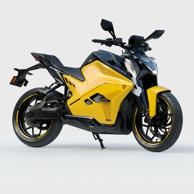Ultraviolette F77 Superstreet - Available in Turbo Red, Afterburner Yellow, Cosmic black and Stellar white.