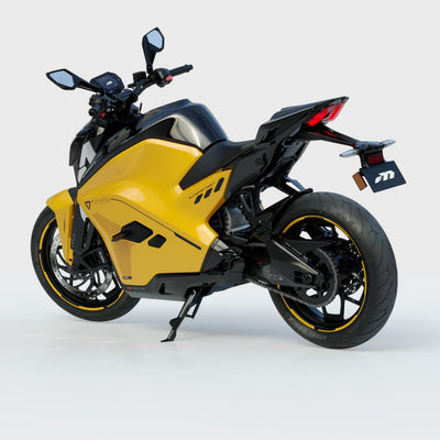 Ultraviolette F77 Superstreet - Available in Turbo Red, Afterburner Yellow, Cosmic black and Stellar white.