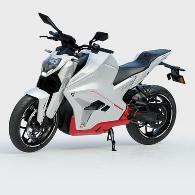 Ultraviolette F77 Superstreet - Available in Turbo Red, Afterburner Yellow, Cosmic black and Stellar white.