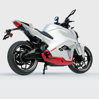 Ultraviolette F77 Superstreet - Available in Turbo Red, Afterburner Yellow, Cosmic black and Stellar white.