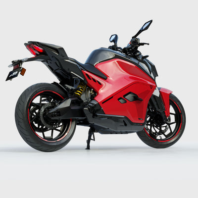 Ultraviolette F77 Superstreet - Available in Turbo Red, Afterburner Yellow, Cosmic black and Stellar white.