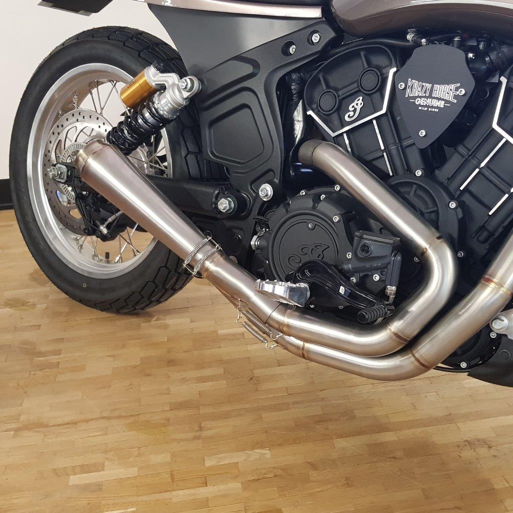Indian KH Street Hooligan - Bronze Smoke Metallic