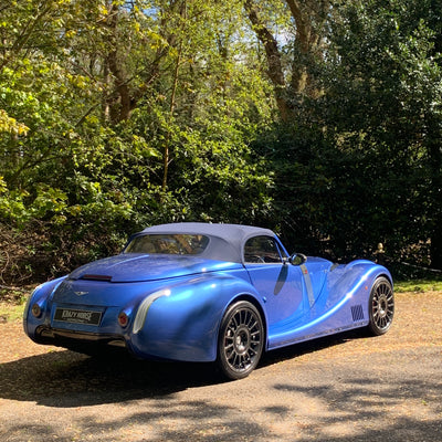 Morgan Mk5 Aero 8 - Topaz Blue Metallic with Ivory leather