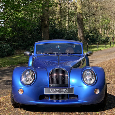 Morgan Mk5 Aero 8 - Topaz Blue Metallic with Ivory leather