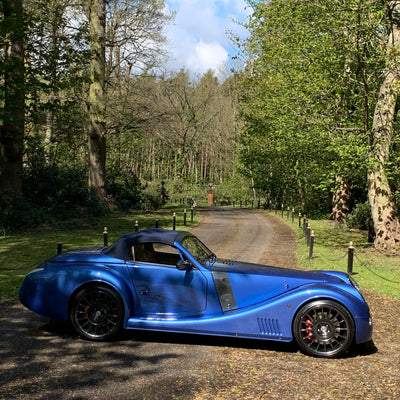 Morgan Mk5 Aero 8 - Topaz Blue Metallic with Ivory leather