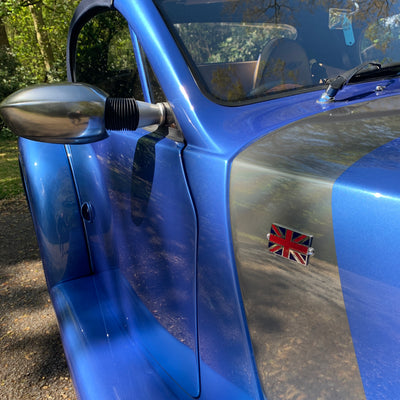 Morgan Mk5 Aero 8 - Topaz Blue Metallic with Ivory leather